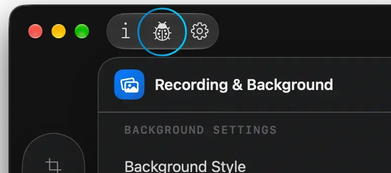 Report Center shortcut in the flowy app toolbar